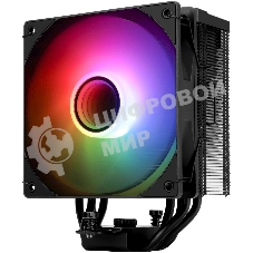 Устройство охлаждения(кулер) Thermalright Assassin Spirit 120 Vision ARGb Soc-AM5/AM4/1200/1700/1851 черный 4-pin 27dB Al+Cu LCD Ret (AS120-VISION-BL-ARGb)
