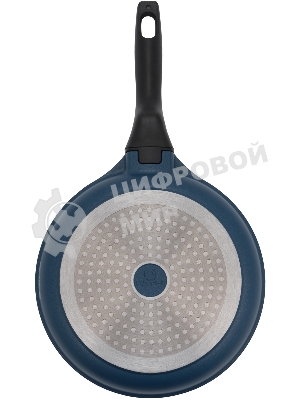 Сковорода Rondell Del mar RDA-1849 круглая 28см покрытие: Xylan Plus ручка съемная (без крышки) синий