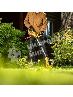 Триммер электрический Denzel TE-650, от сети, 650 Вт