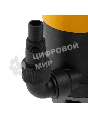 Дренажный насос Denzel DP-600S для чистой и грязной воды, 600 Вт, напор 7 м, 13000 л/ч