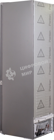 Холодильник Weissgauff CBN2WC2C2 INVERTER тёмно-серый двухкамерный 280/108л морозилка снизу, No Frost