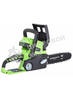 Цепная пила аккумуляторная GreenWorks G24CS25K2, 24V, 25 см, c АКБ 2Ач и ЗУ (2007707UA)