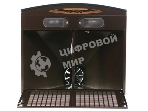 Вытяжка каминная Gefest ВВ 1 К17 коричневый/золотистый, 60 см, 180 куб. м/ч, 64 дБ