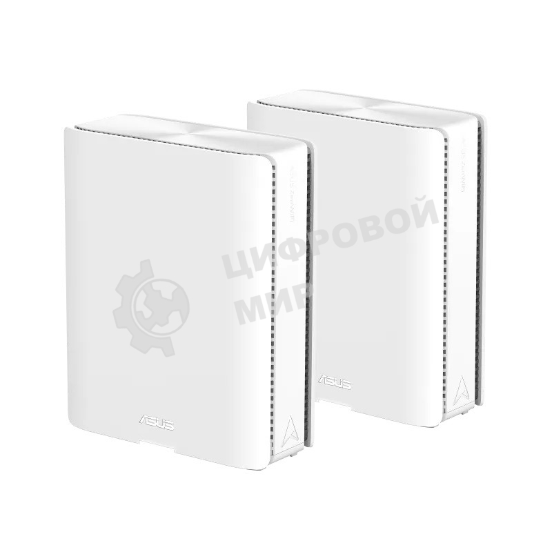 Маршрутизатор ASUS BQ16 (W-2-PK) (BQ16 (W-2-PK)/EU) WiFi 7 2х10G 3 х1G USB 11529+5764+5764+1376Mbps 6GHz/5GHz/2.4GHz 