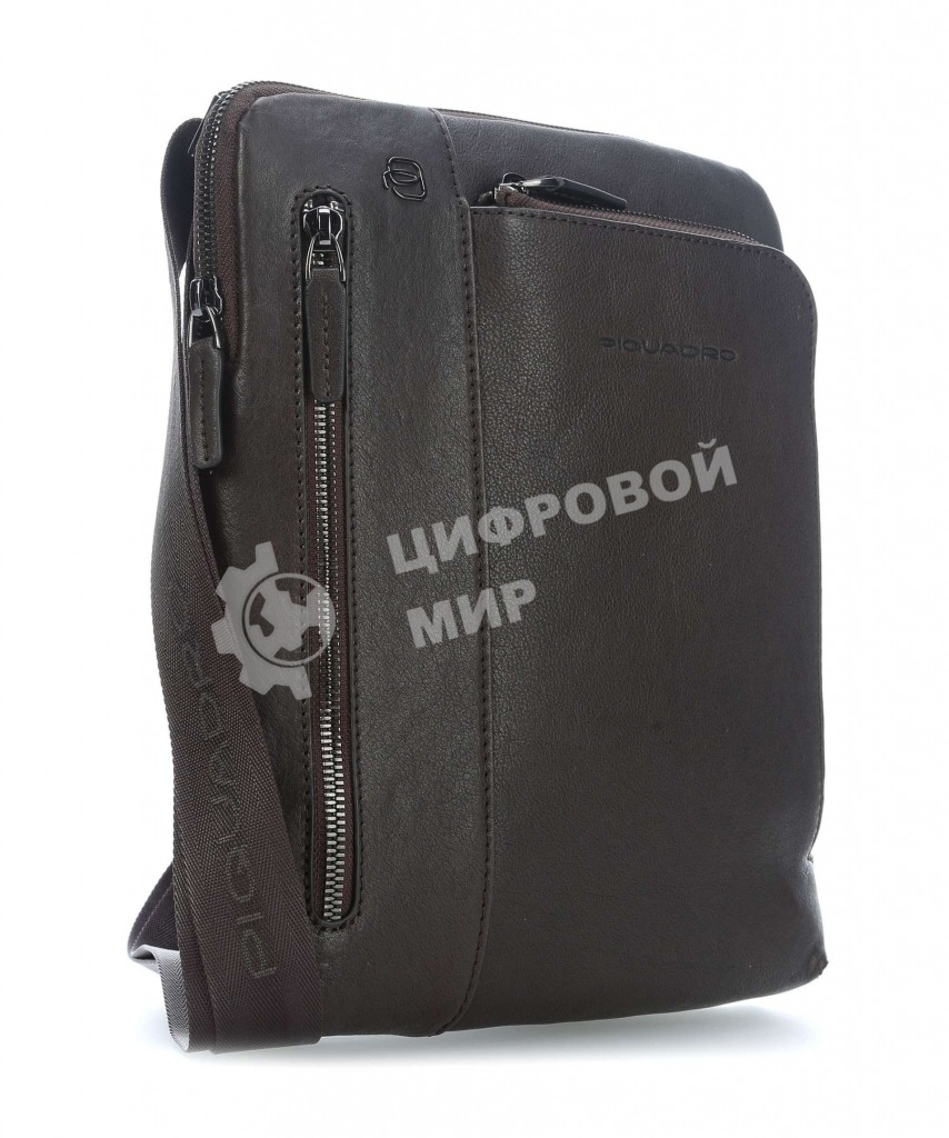 Сумка мужская Piquadro Black Square CA1816B3/TM темно-коричневый натур.кожа