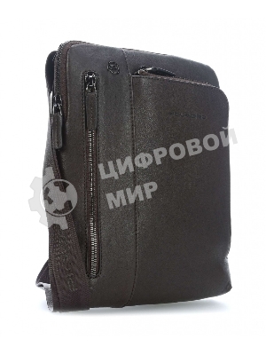 Сумка мужская Piquadro Black Square CA1816B3/TM темно-коричневый натур.кожа