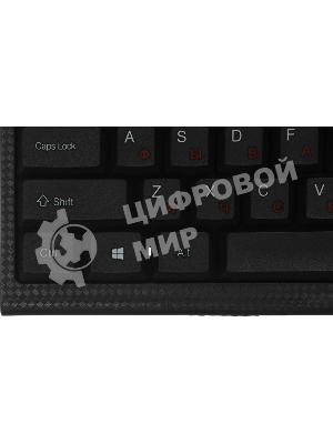 Клавиатура проводная Oklick 120M, USB, черный