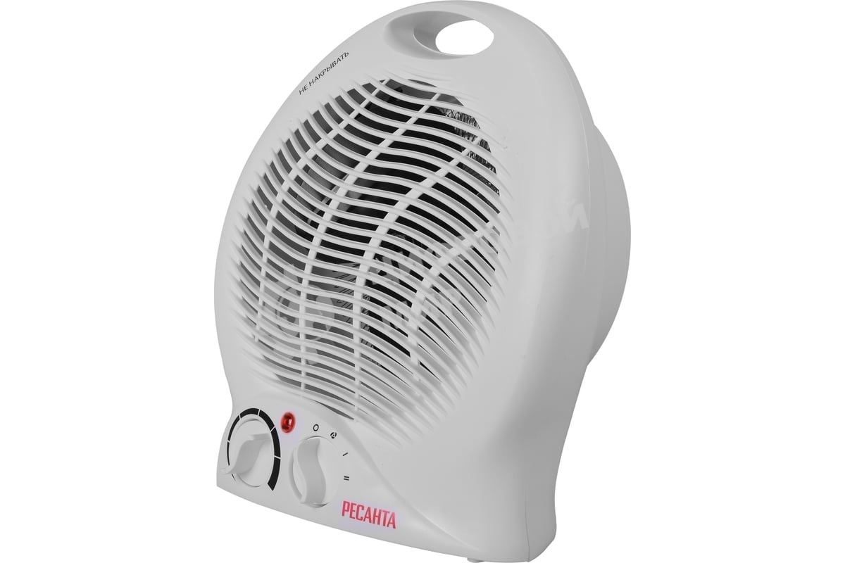 Тепловентилятор Ресанта ТВС-2 [67/2/2] спиральный,/1000/2000 Вт, защита от перегрева