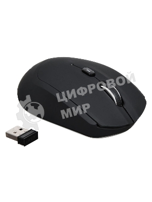 Мышь беспроводная Acer OMR040 черный, 1600 dpi, радиоканал, USB, кнопки - 6