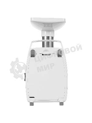 Мясорубка электрическая Аксион М33.01 белый, 1500 Вт, 1.7 кг/мин, реверс, защита от перегрузки, насадки - 3