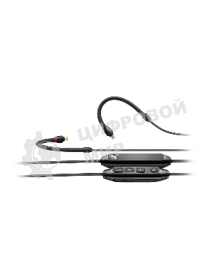 Беспроводные/проводные наушники Sennheiser IE 100 PRO Wireless черный, внутриканальные, Bluetooth + проводной, до 10 ч