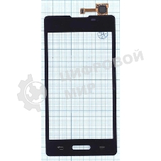 Сенсорное стекло (тачскрин) для LG Optimus L5 II E450 E460, черное