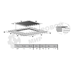 Электрическая варочная панель Weissgauff HV 633 BS
