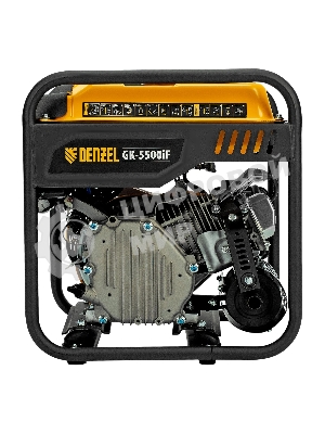 Генератор инверторный Denzel GK-5500iF, 5,5 кВт, 230 В, ручной старт