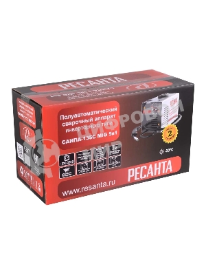 Сварочный аппарат инверторный п/а САИПА-135 Ресанта