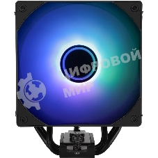 Устройство охлаждения(кулер) Thermalright Assassin Spirit 120 Vision ARGb Soc-AM5/AM4/1200/1700/1851 черный 4-pin 27dB Al+Cu LCD Ret (AS120-VISION-BL-ARGb)