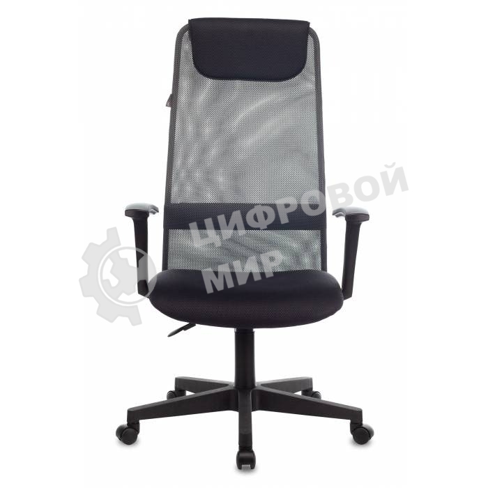 Кресло руководителя Бюрократ KB-8/DG/TW-12 серый TW-04 TW-12 сетка