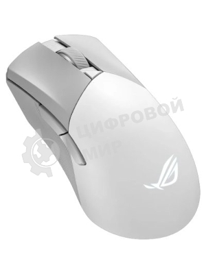 Мышь ASUS ROG GLADIUS III WL AIMPOINT, 79g, Wired, 2.4GHz RF, Bluetooth 5.1, 36K DPI sensor, 6 Prograммable Buttons, White