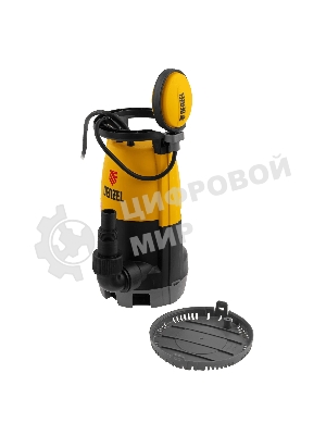 Дренажный насос Denzel DP-600S для чистой и грязной воды, 600 Вт, напор 7 м, 13000 л/ч