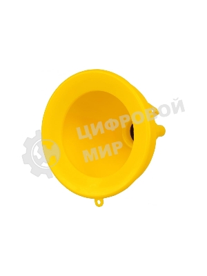 Воронка пластиковая Denzel 135 мм с металлическим ситом, гибким наконечником и непроливайкой