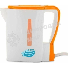 Чайник электрический Великие Реки Мая-1 бело-оранжевый