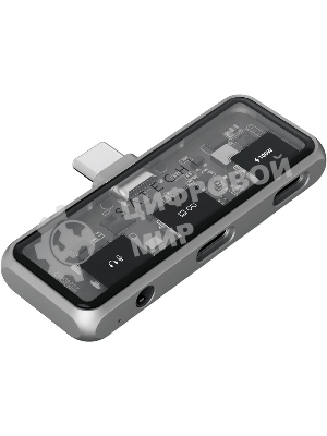USB-концентратор Satechi ST-HXRAJM, USB Type-C, USB Type-C/Mini jack, USB Type-C