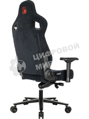 Кресло игровое A4Tech Bloody GC-660 черный Formula 999 искусственная замша с подголов. крестов. металл
