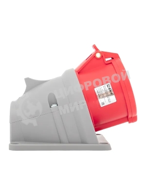 Розетка стационарная наружная EKF 125 ps-125-32-380-PRO PROxima 3Р+РЕ+N 32А 380В IP44