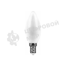 Лампа светодиодная SAFFIT SBC3709 (55079) 9Вт Е14 белый матовая свеча