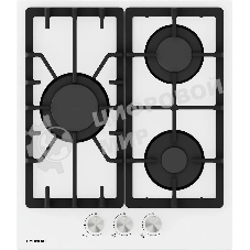 Газовая варочная поверхность Hyundai HHG 4333 WG белый