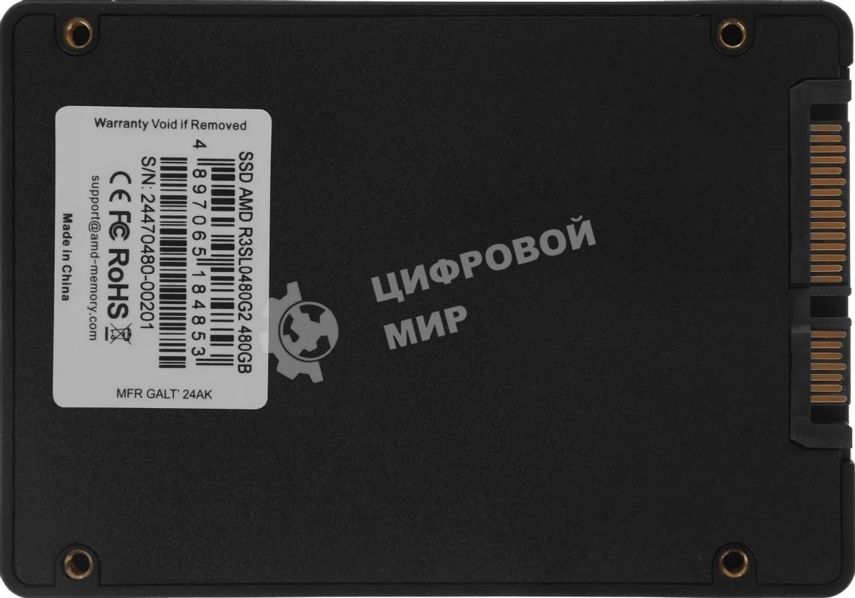 Накопитель SSD AMD Radeon R3SL0480G2, 480Gb, 2.5