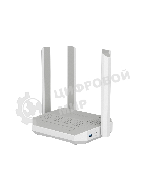 Гигабитный интернет-центр Netcraze Hopper DSL (NC-3611) с Mesh Wi-Fi 6 AX3000, 4-портовым Smart-коммутатором, портами DSL и USB 3.0