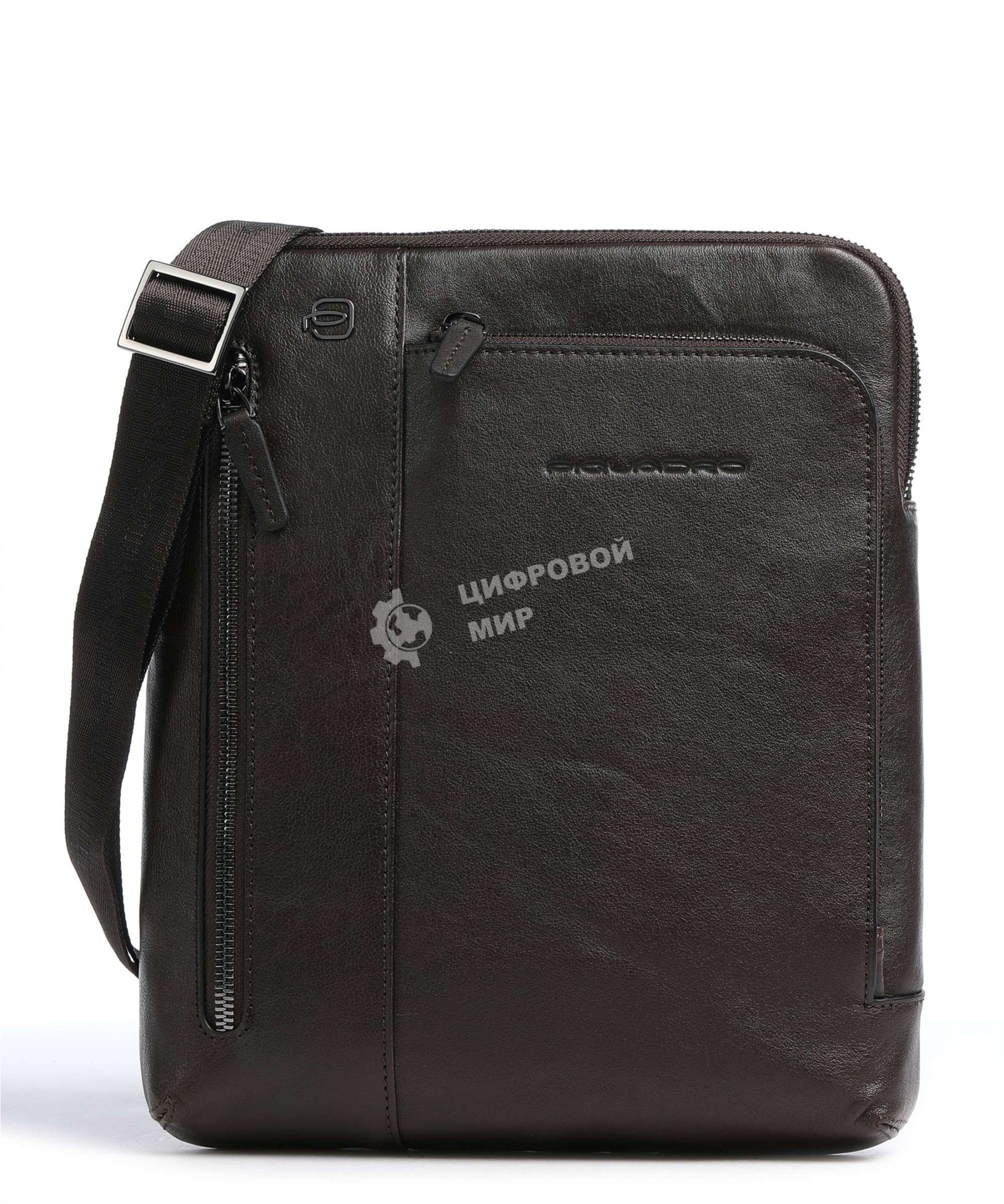 Сумка мужская Piquadro Black Square CA1816B3/TM темно-коричневый натур.кожа