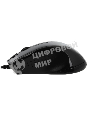 Мышь проводная A4Tech N-500FS черный, 1200 dpi, USB, кнопки - 4