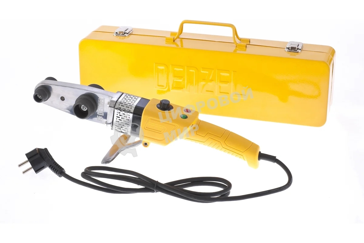Аппарат для сварки пласт, труб DWP-800, Х-PRO, 800Вт Denzel 94207