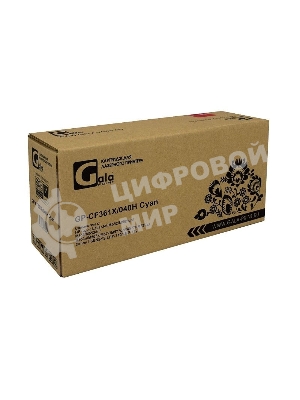Картридж лазерный GalaPrint GP-CF361X/040H (№508X) голубой (9500 стр) для HP Color LaserJet M552/M552dn/M553/M553dn/M553n/M553x/M577/M577dn/M577f/M577c/Canon i-SENSYS LBP-710/LBP-712