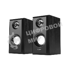 Акустическая система CBR CMS 710, 2.0, питание USB, 2х3 Вт (6 Вт RMS), материал корпуса MDF, 3.5 мм линейный стереовход, черный