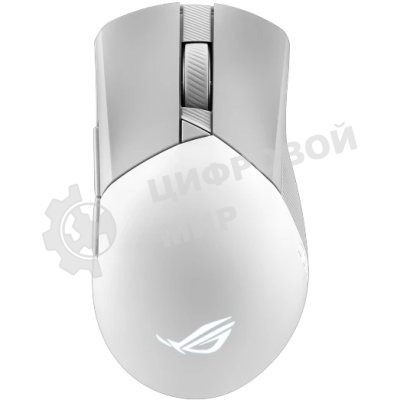 Мышь ASUS ROG GLADIUS III WL AIMPOINT, 79g, Wired, 2.4GHz RF, Bluetooth 5.1, 36K DPI sensor, 6 Prograммable Buttons, White