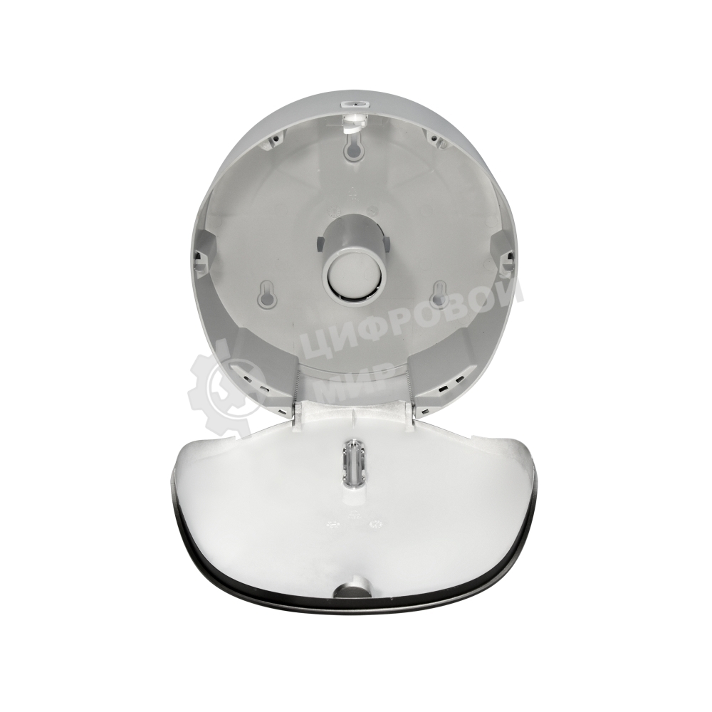 Диспенсер туалетной бумаги Рuff-7145Bl черный, с замком, ABS-пластик