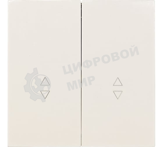 Выключатель проходной 2-кл. LEZARD СП ZIMA IP20 10А безвинт. зажим, слон. кость 704-9088-106QC