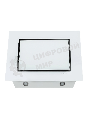 Вытяжка наклонная Elikor Оникс 90П-1000-Е4Д белый, 90 см, 1000 куб. м/ч, 59 дБ