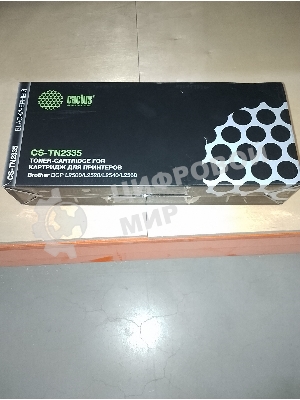 (Поврежденная упаковка) Картридж лазерный Cactus CS-TN2335 черный ((1200стр.) для Brother DCP L2500/L2520/L2540/L2560) (CS-TN2335)
