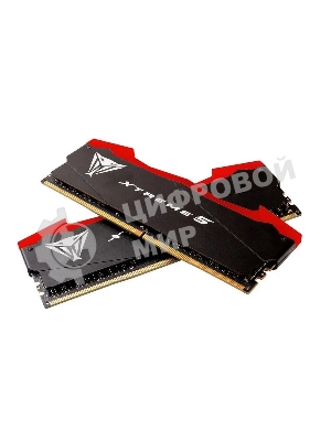 Оперативная память Patriot Viper Xtreme 5, DDR5, 32GB (2x16GB), 7600MHz, CL36, DIMM, с радиаторами, черный