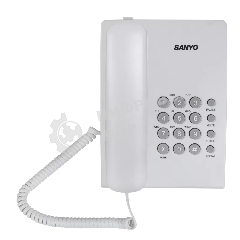 Телефон проводной SANYO RA-S204W белый