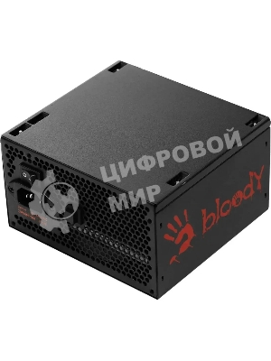 Блок питания Bloody BD-PS700W, 700Вт, 80 PLUS белый, 120мм, черный