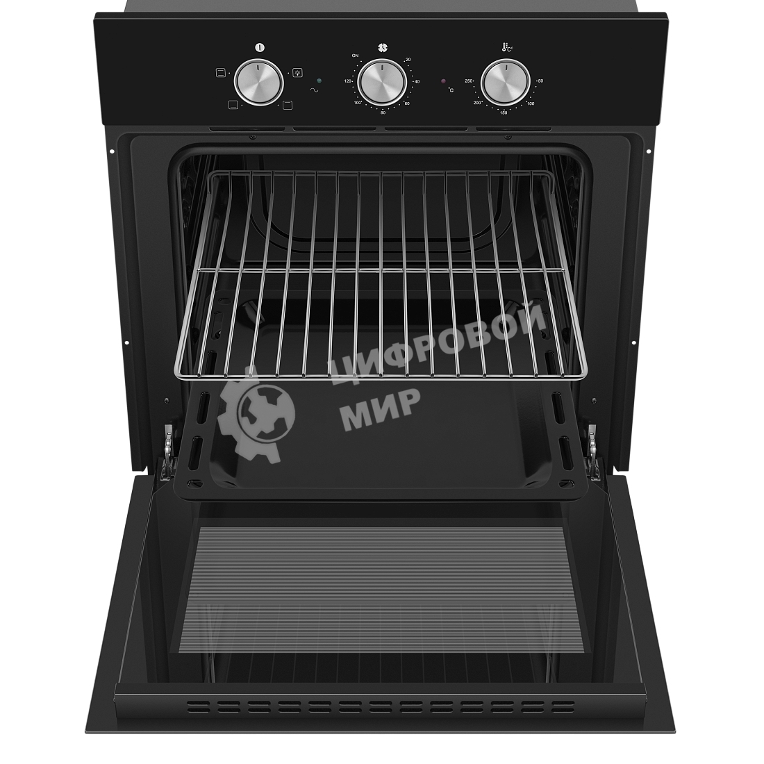 Духовой шкаф электрический HOMSair OES604BK черный