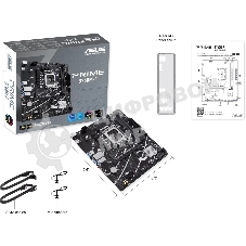 Материнская плата ASUS PRIME B760M-F, LGA 1700, Intel B760, 2xDDR5, 4xSATA, 2xM.2, 1xPCIe 4.0 x16, 1xPCIe 3.0 x1, 1xHDMI, 1x1Gb LAN, 4xUSB-A 5Gbps, 2xUSB-A 2.0, 7.1, mATX