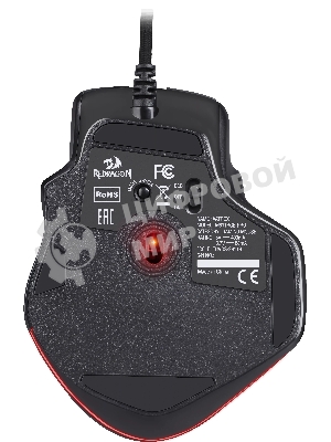 Мышь проводная REDRAGON Aatrox черный, 12400 dpi, USB, кнопки - 15