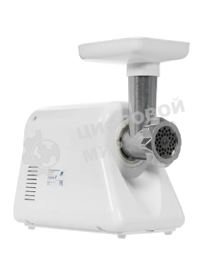 Мясорубка электрическая Ротор Классик-Р ЭМШ 35/300-4 белый, 1500 Вт, 0.6 кг/мин, реверс, насадки - 4