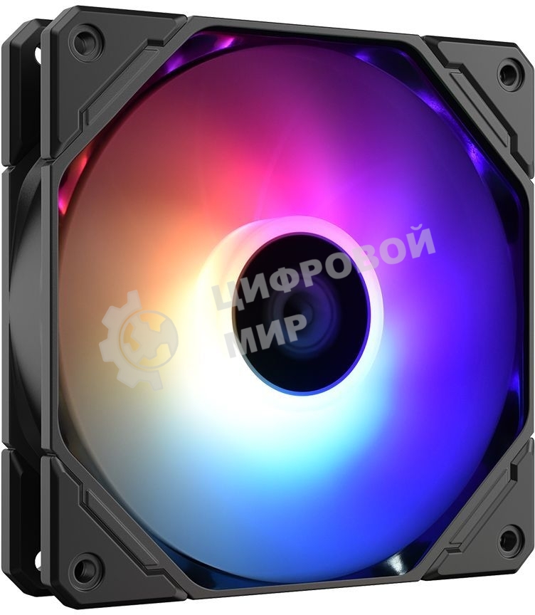 Вентилятор для корпуса ID-Cooling TF-12025-PRO-ARGb черный, 120 мм, 1800 об/мин, 35.2 дБ, 4 pin